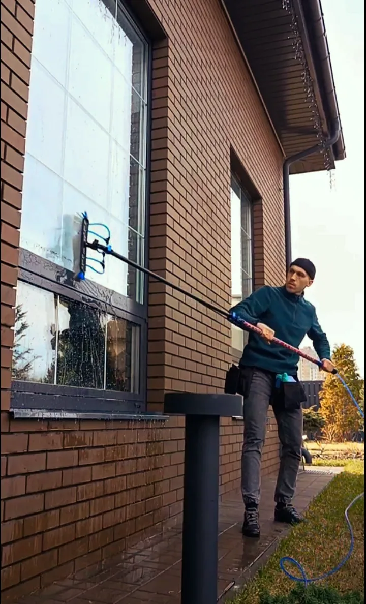 Мойка окон и фасадов