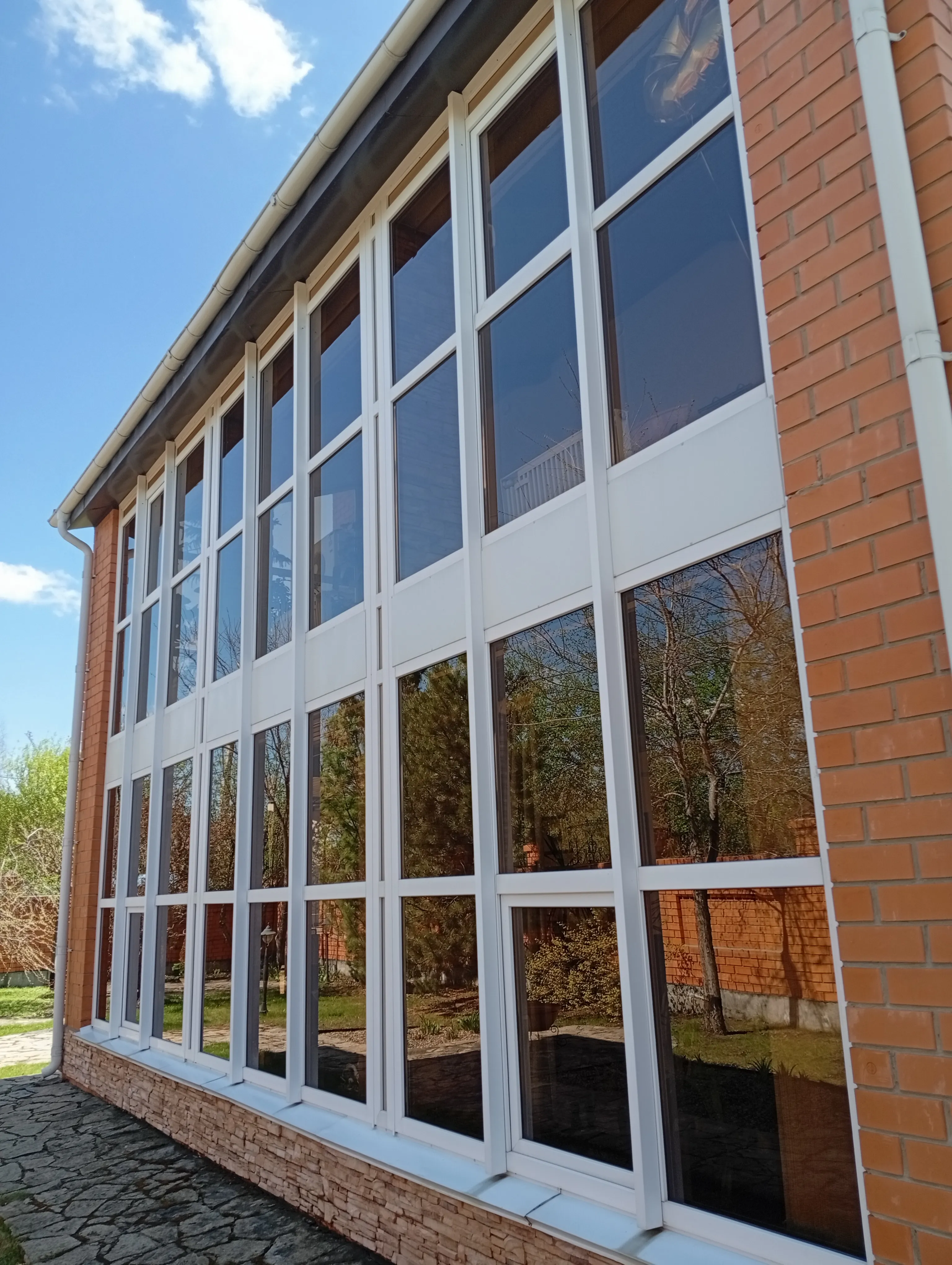 Мойка окон и фасадов