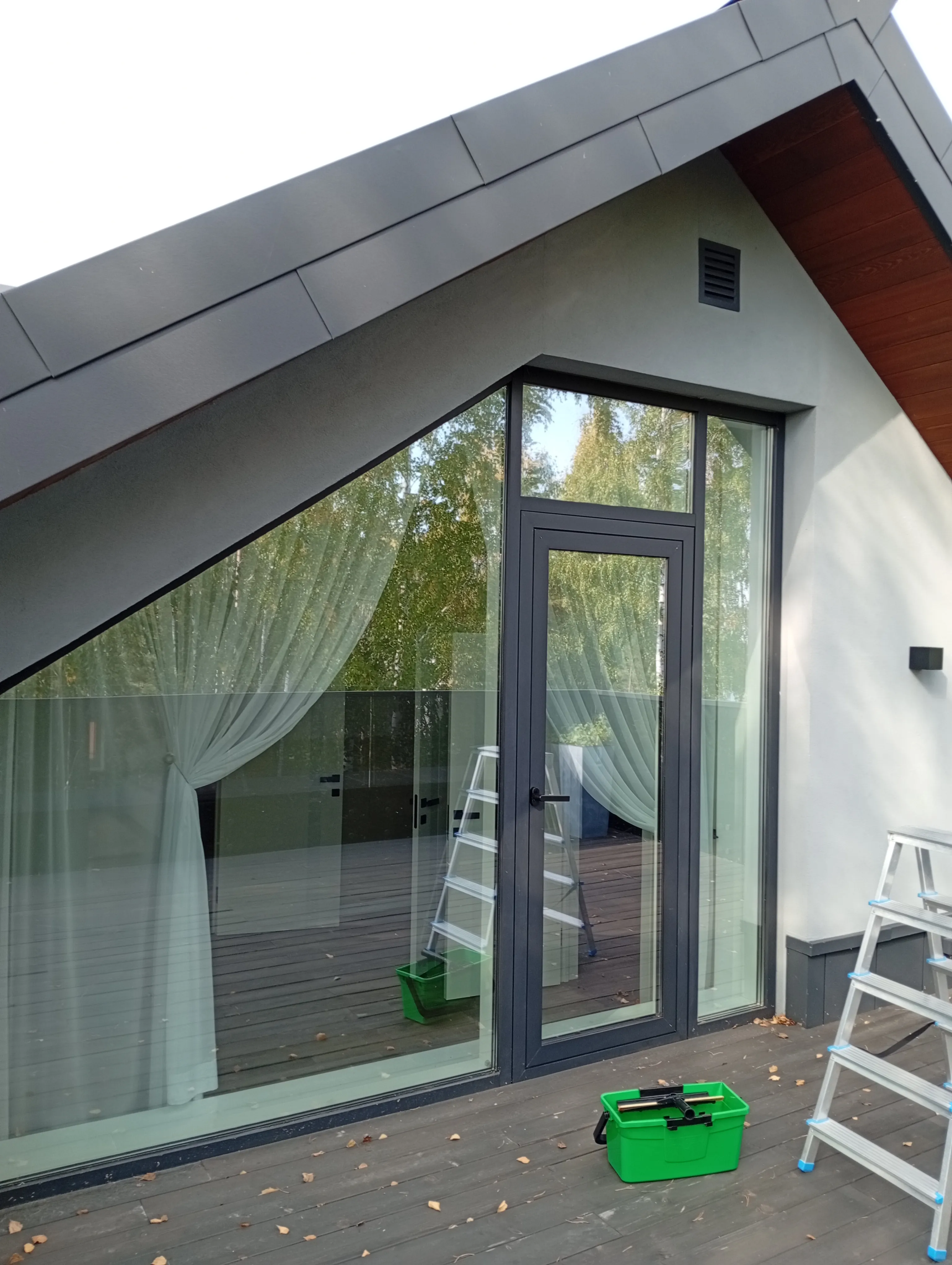 Мойка окон и фасадов